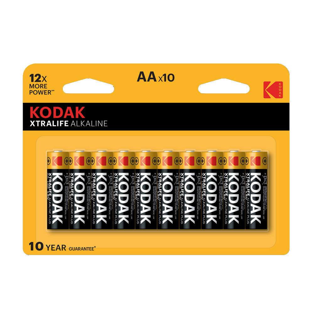 Батарейка Kodak Xtralife (Б0014330) АА пальчиковая LR6 1,5 В (10 шт.) батарейка kodak ultra digital б0005248 аа пальчиковая lr6 1 5 в 12 шт
