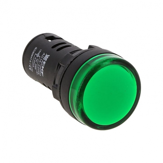 Лампа сигнальная EKF PROxima AD16-22HS 230 В IP54 пластиковая зеленая (ledm-ad16-g) лампа сигнальная ekf proxima bv64 230 в ip54 красная xb2 bv64