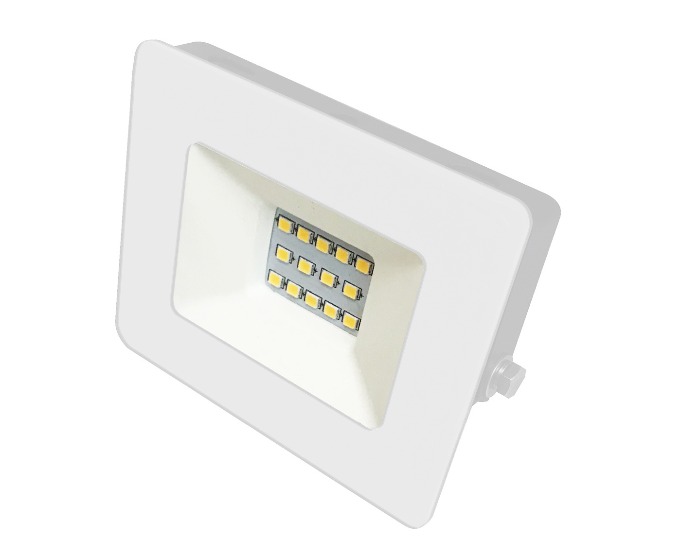 фото Прожектор светодиодный ultraflash lfl 10 вт 230 в ip65 100х65х30 мм 6500к белый (lfl-1001 c01)