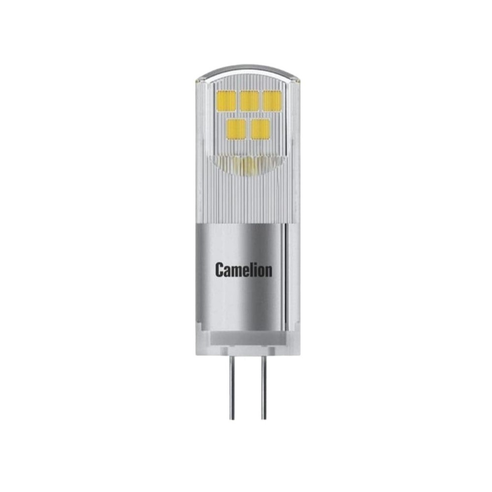 Лампа светодиодная Camelion G4 5 Вт 3000К теплый свет 12 В капсула (LED5-G4-JC-NF/830/G4)