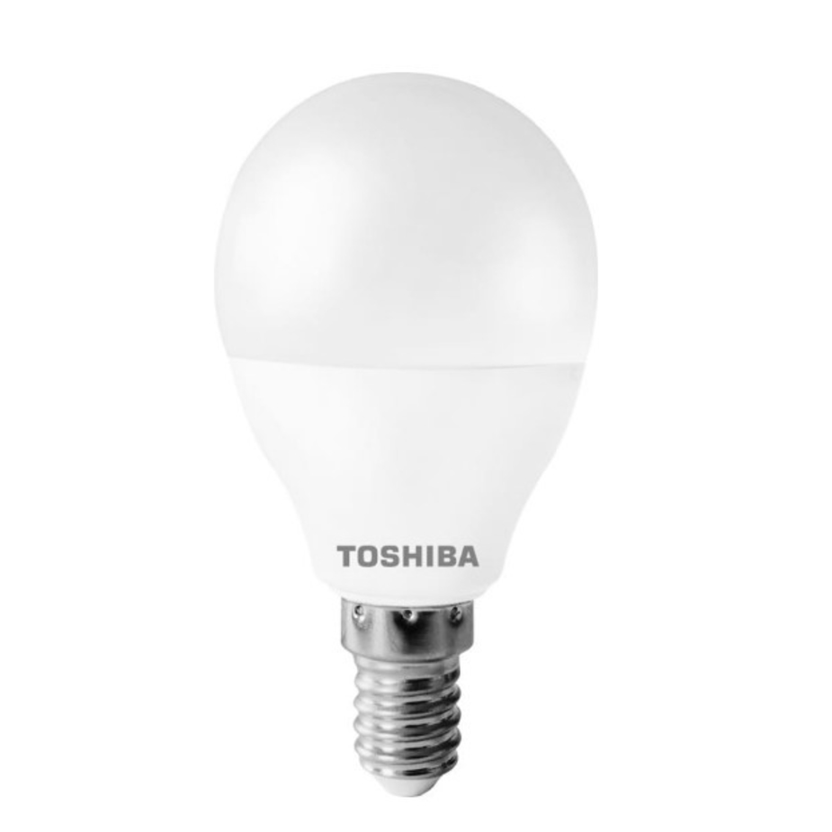 Лампа светодиодная Toshiba E14 3000К 5 Вт 470 Лм 230 В шар матовая ...
