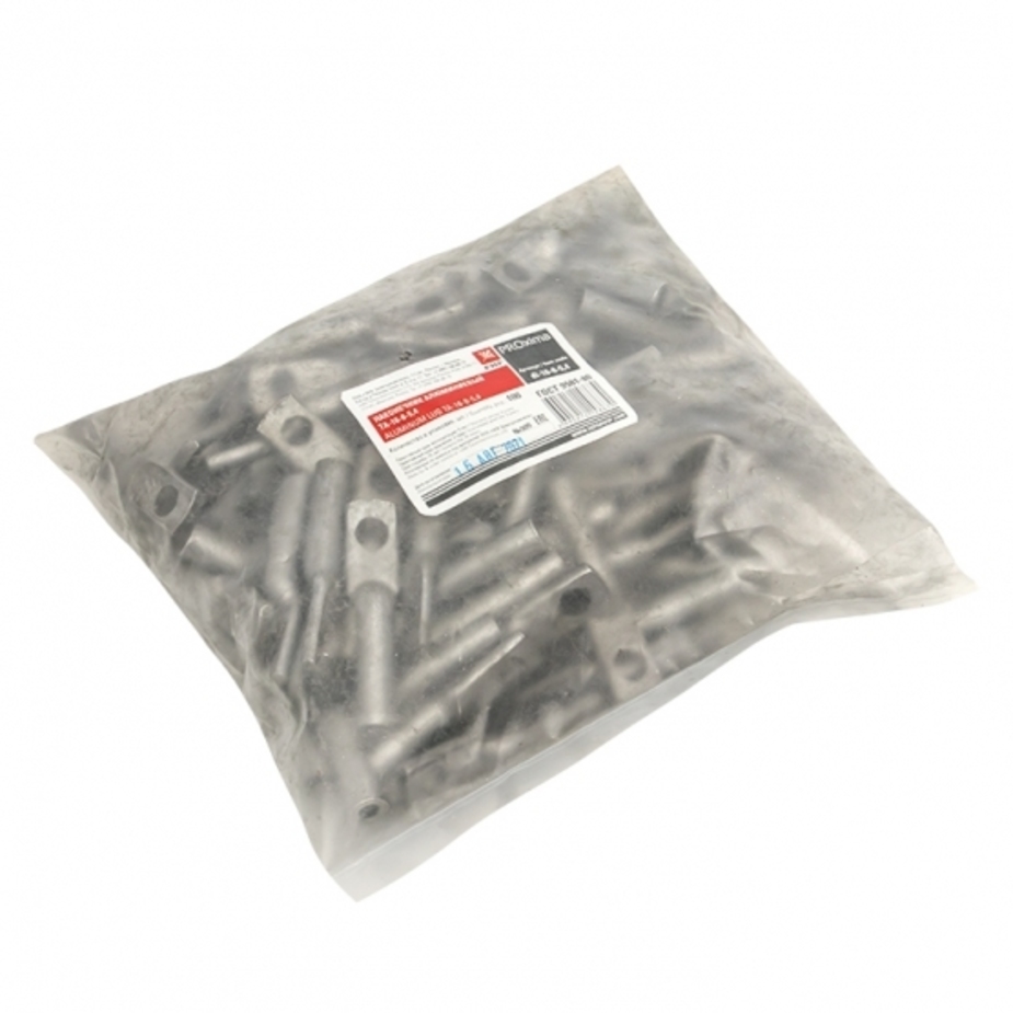 Наконечник алюминиевый EKF PROxima ТА 16-8-5,4 d8 мм 16 кв.мм (100 шт ...