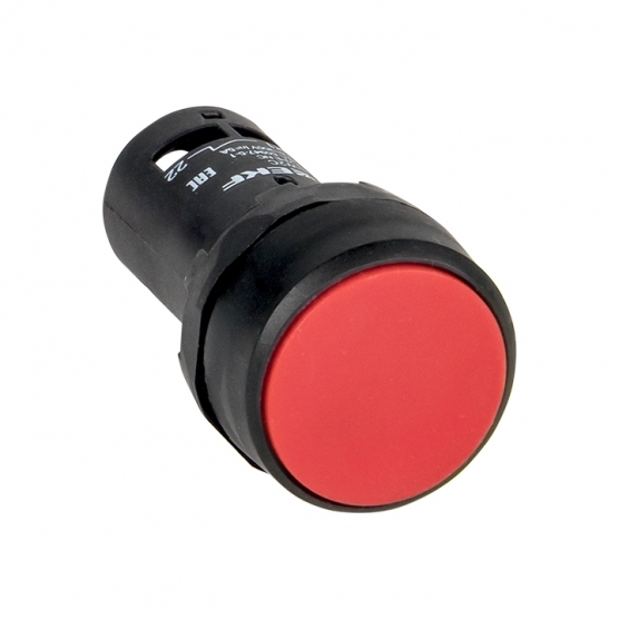 фото Кнопка ekf sw2c-11 proxima ip54 возвратная пластиковая 230 в красная