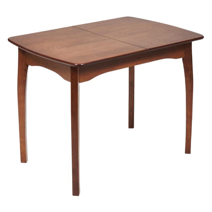 Стол кухонный раздвижной прямоугольный 1х0,7 м коричневый Caterina (14122) стол кухонный раздвижной бочкообразный 0 75х1 2 м белый токио 515102