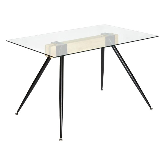 Стол кухонный прямоугольный 1,2х0,8 м стеклянный Frondo (13407) стол кухонный круглый d0 8 м стеклянный cindy 13068