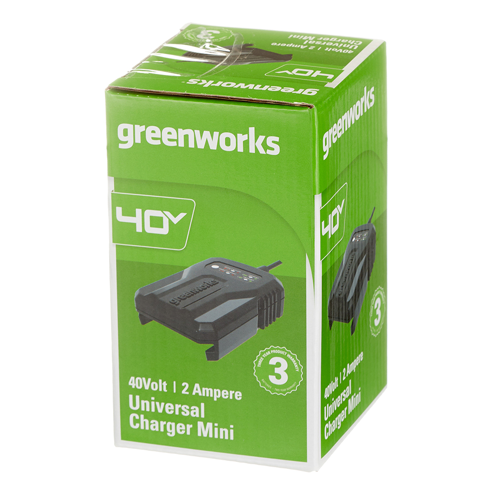 Зарядное устройство Greenworks G40UCM2M для аккумуляторов 40В Li-Ion (2946507) Вид№2