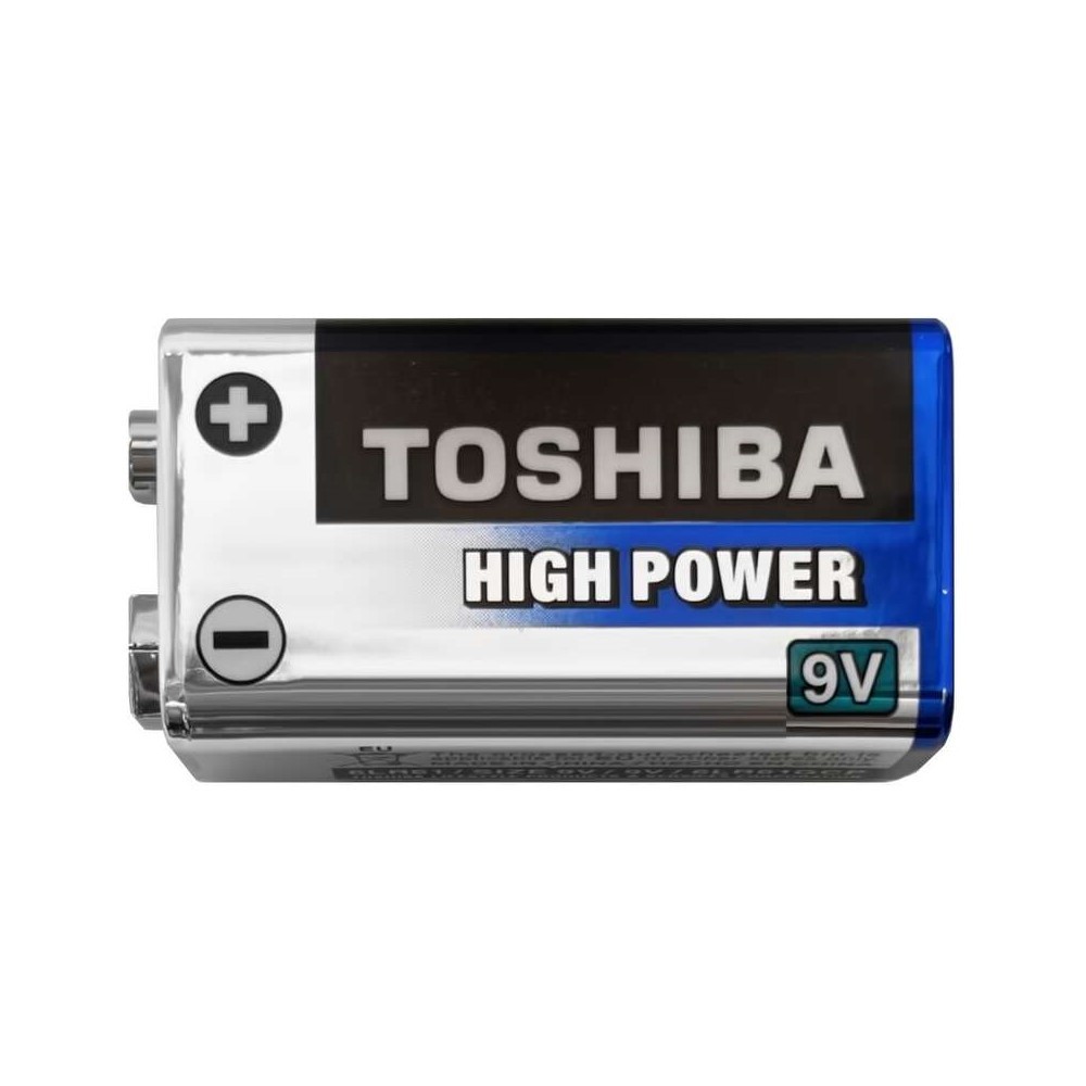 фото Батарейка toshiba high power (6lr61gcpsp1cn) крона 6lr61 9 в (1 шт.)