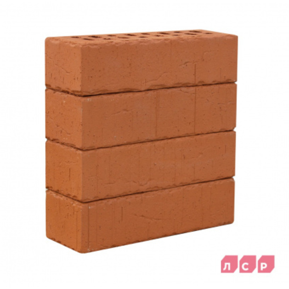 Клинкер фасадный \"Тёмно-красный\" \"Амстердам\" Винтаж (М-300,250*85*65 мм ...