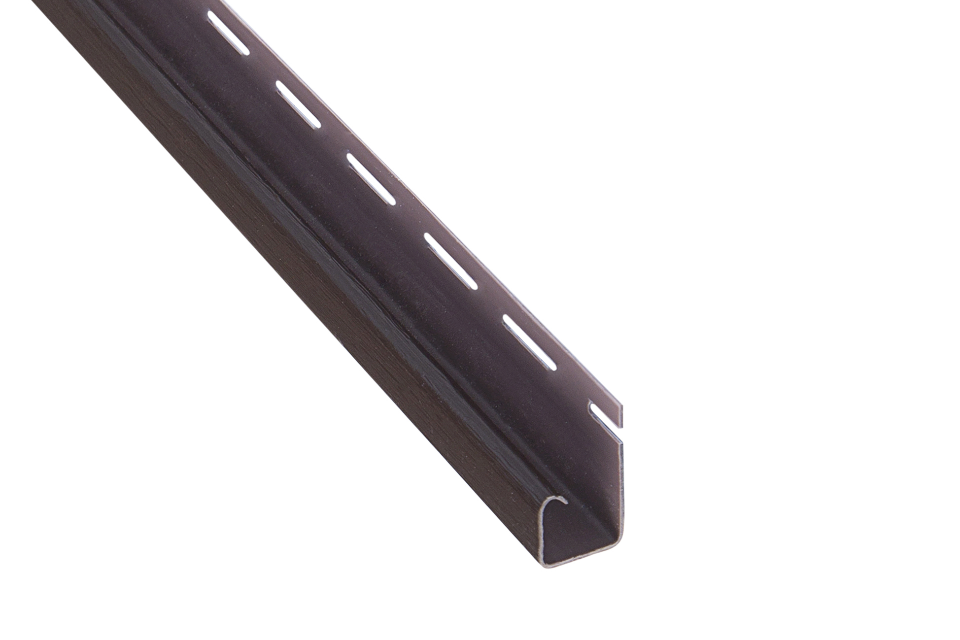 J-профиль Альта-Профиль 3000 мм коричневый наличник j профиль profbuild акрил 3000 мм коричневый