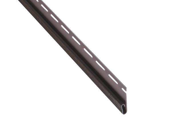 Планка финишная Альта-Профиль 3000 мм коричневая планка финишная profbuild акрил 3000 мм коричневая