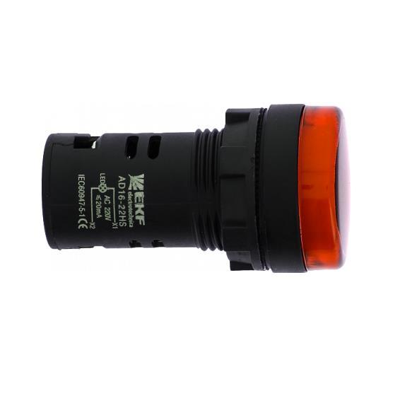 

Лампа сигнальная EKF PROxima AD16-16HS 230 В IP54 пластиковая красная (ledm-ad16-16-r)