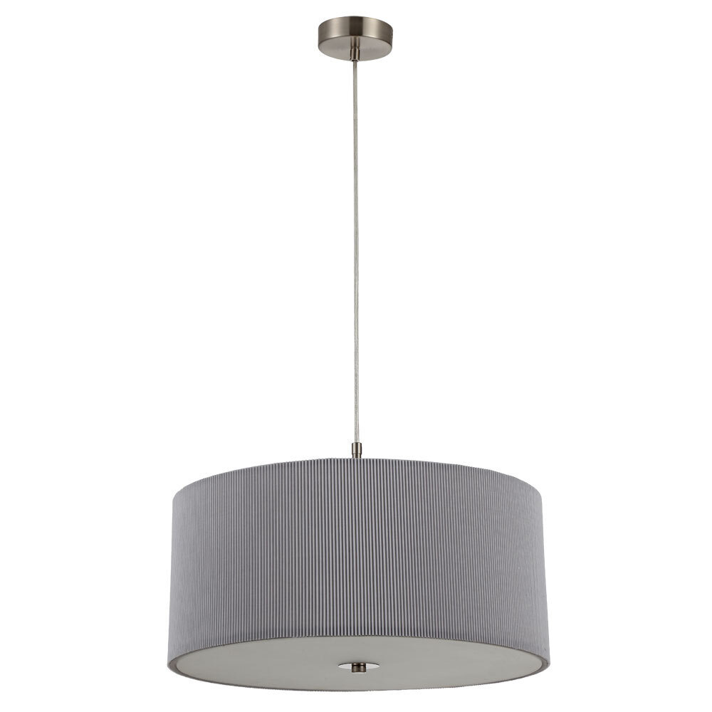 фото Светильник подвесной arte lamp mallorca e27 40 вт 220 в серебро ip20 460х460х280 мм (a1021sp-5ss)