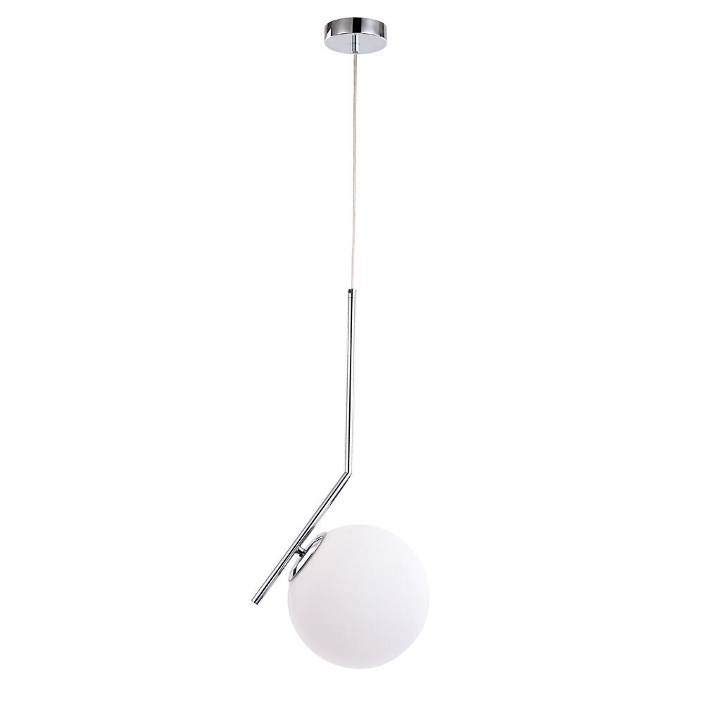 фото Светильник подвесной arte lamp bolla-unica e27 60 вт 220 в хром ip20 250х200х530 мм (a1923sp-1cc)