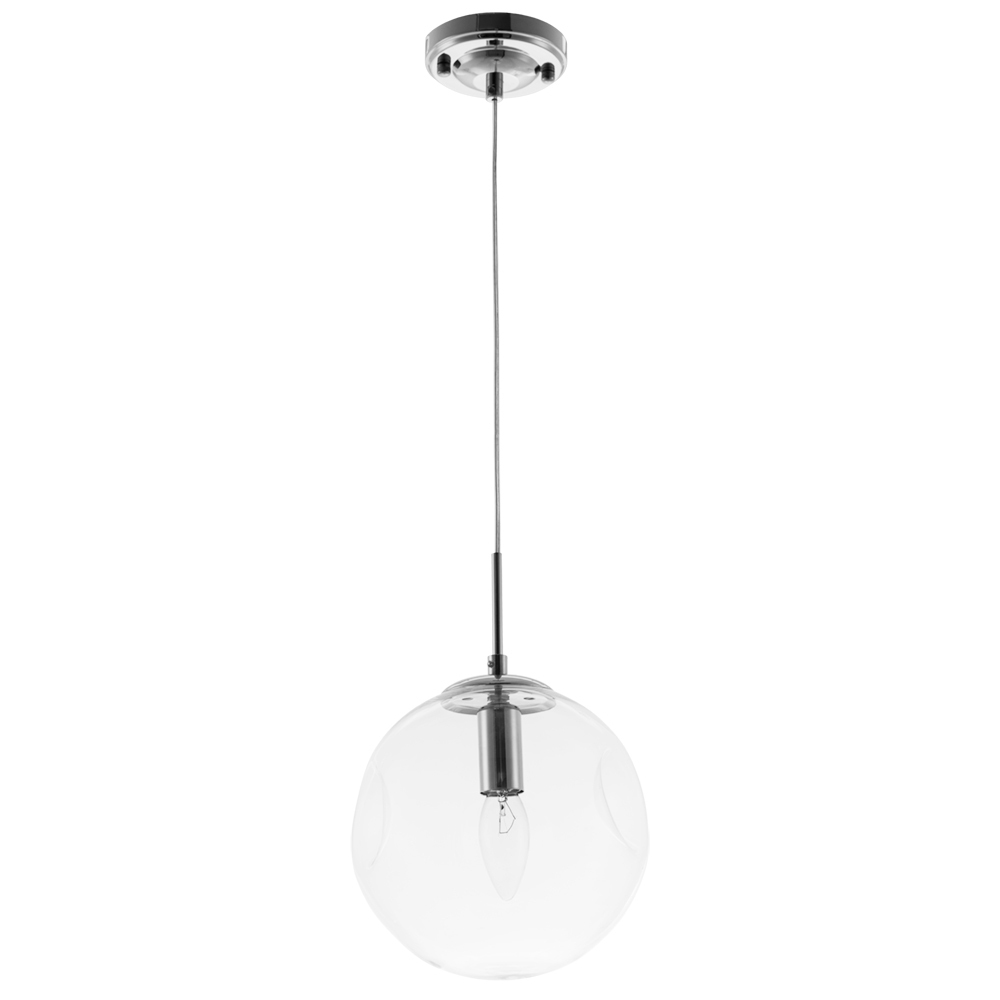 фото Светильник подвесной arte lamp tureis e14 60 вт 220 в хром ip20 200х200х400 мм (a9920sp-1cc)