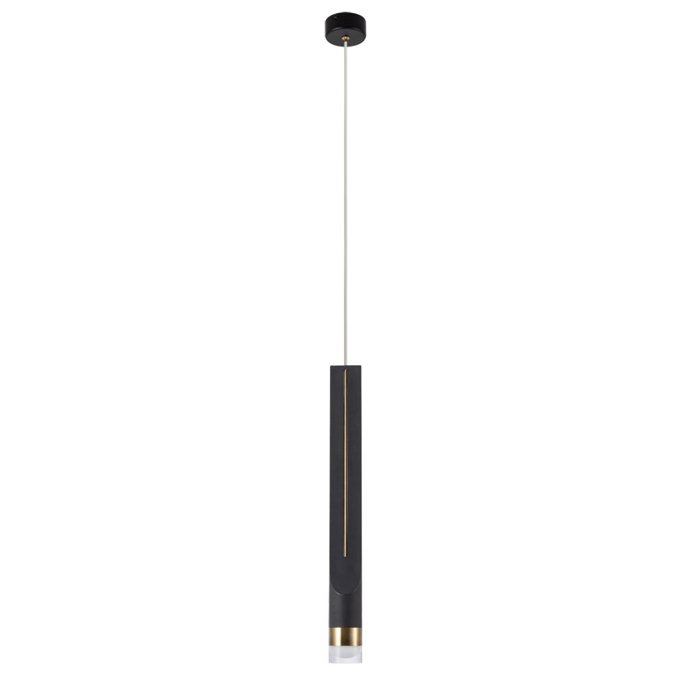 

Светильник светодиодный подвесной Arte Lamp Kraz 4000К 7 Вт 1 кв.м черный IP20 (A2307SP-1BK)