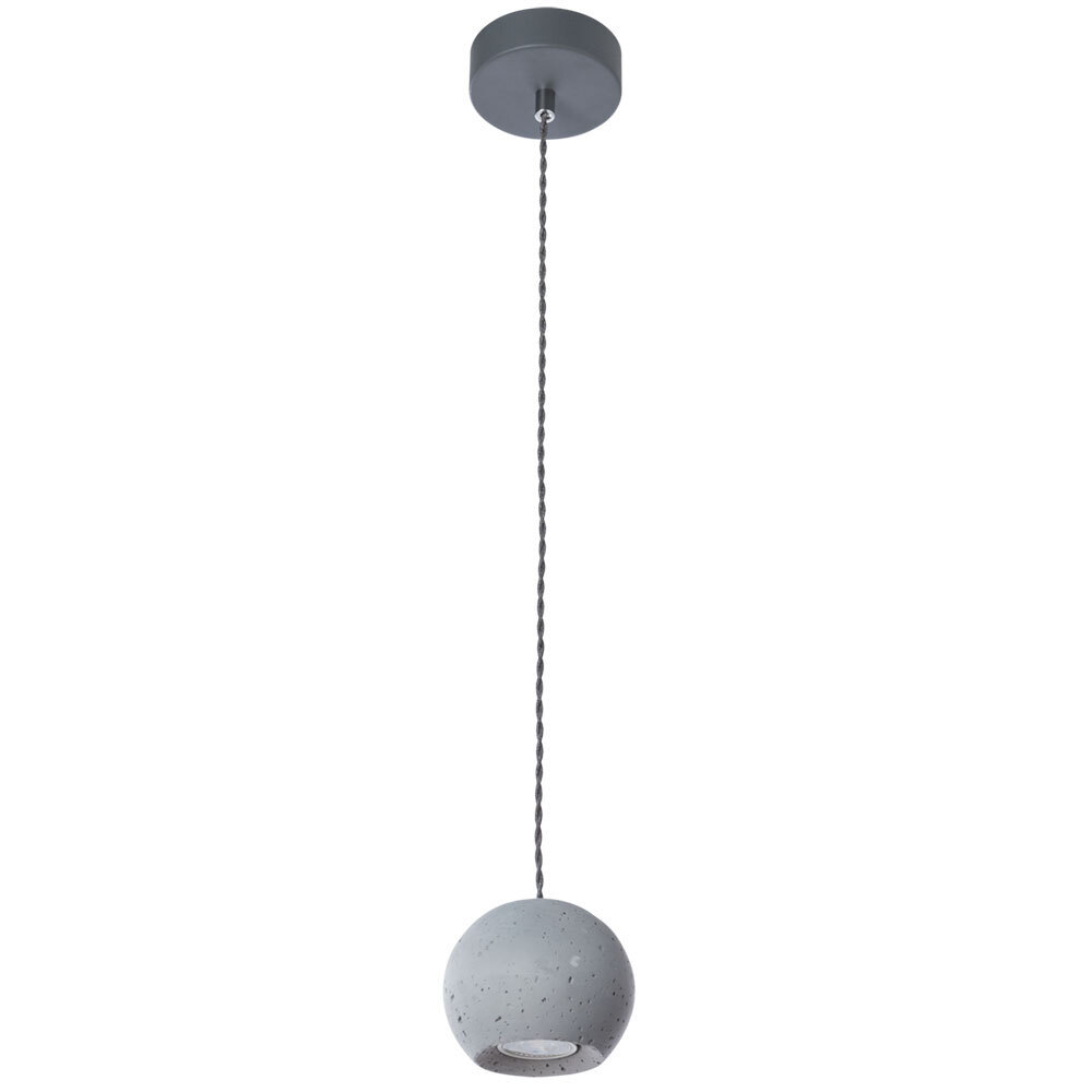 Светильник подвесной Arte Lamp Bender GU10 50 Вт 2 кв.м серый IP20 (A4323SP-1GY) подвесной светильник bender 12см