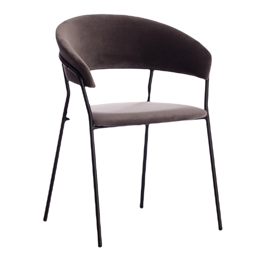 Стул Turin серо-коричневый (19596) неаполь плетеный стул серо соломеннный