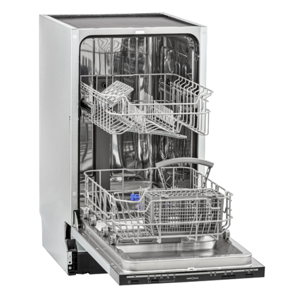 Посудомоечная машина встраиваемая Krona Brenta BL 45 см (КА-00001356) посудомоечная машина встраиваемая krona lumera bl 45 см ка 00003818