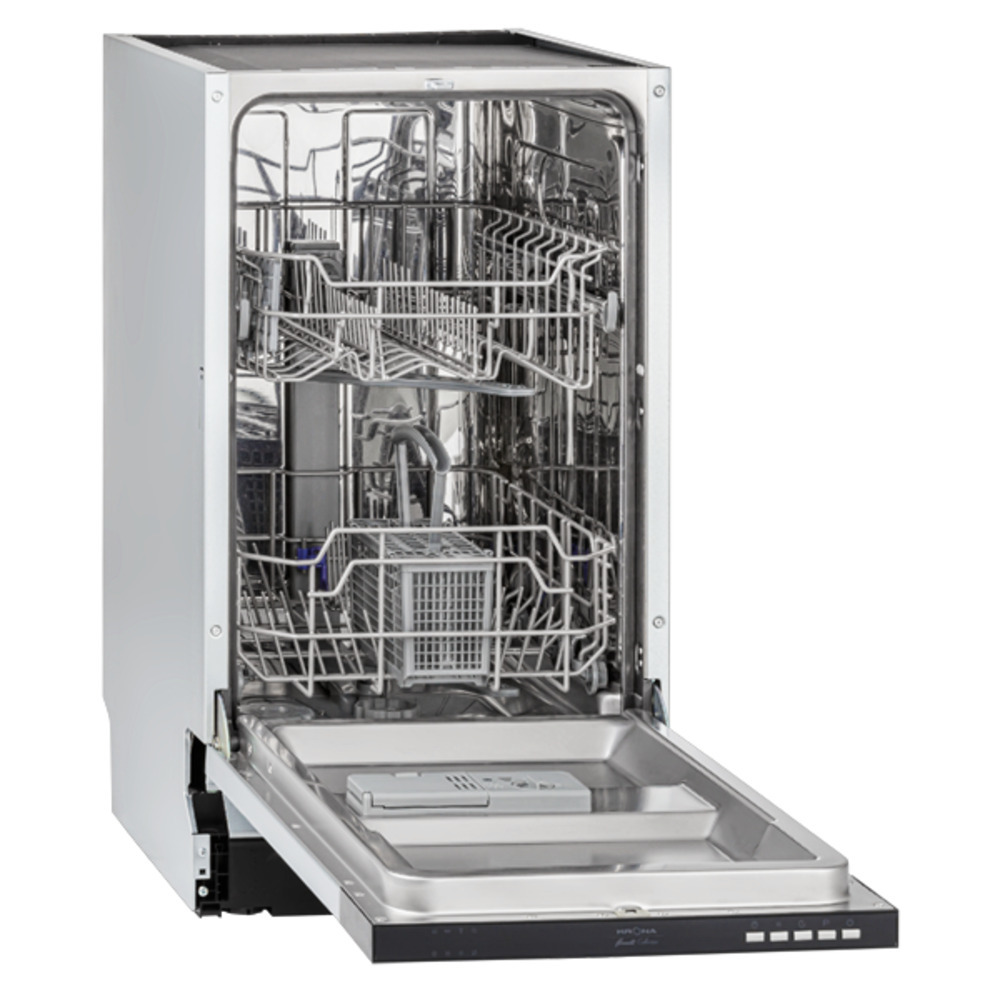 Посудомоечная машина встраиваемая Krona Delia BL 45 см (00026376) встраиваемая посудомоечная машина fornelli delia 60 bi