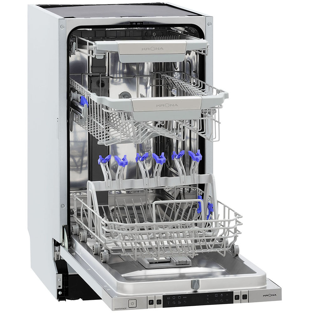 Посудомоечная машина встраиваемая Krona Martina BL 45 см (КА-00005377) посудомоечная машина встраиваемая krona lumera bl 45 см ка 00003818