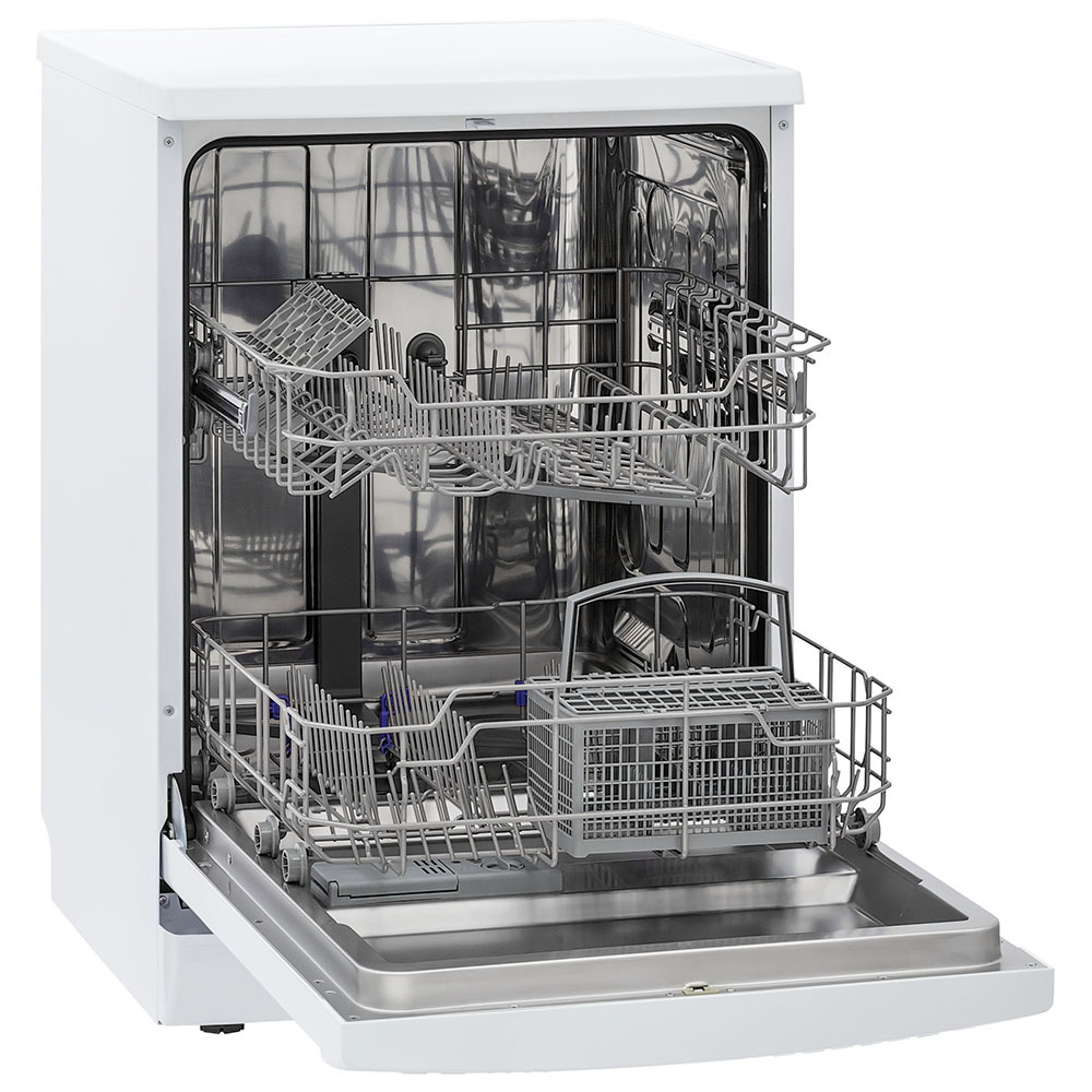 Посудомоечная машина отдельностоящая Krona Riva FS WH 60 см белая (00026385) посудомоечная машина krona riva 45 fs metallic