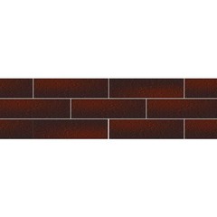 Плитка фасадная Cloud duro structur 245х65,8х7,4 мм коричневая (0,71 кв.м)