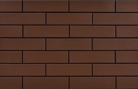фото Плитка фасадная elewacja gladka 245х65х6,5 мм коричневая (0,5 кв.м) cerrad