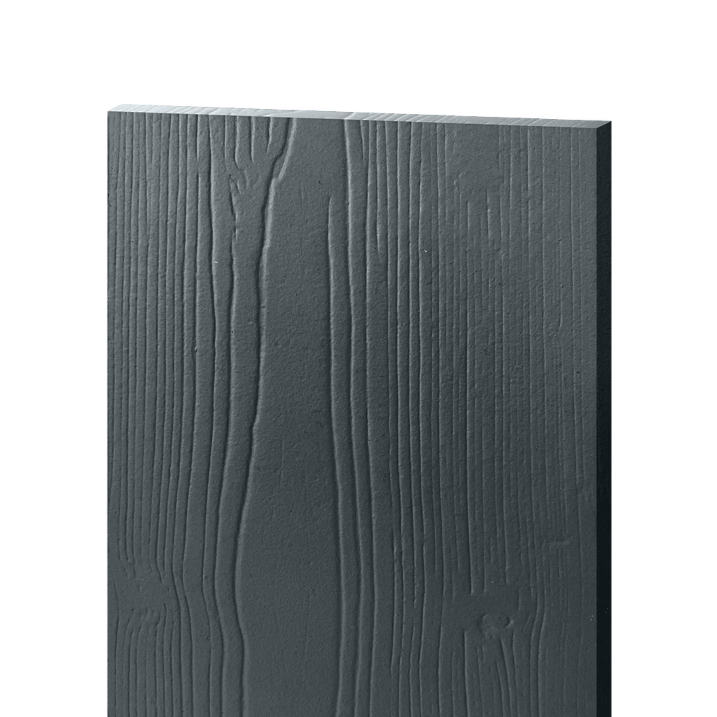 фото Сайдинг фиброцементный бетэко вудстоун 3000х190 мм графитовый серый
