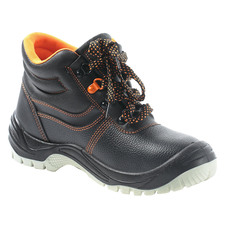 Ботинки кожаные с защитным подноском размер 43 черные Мистраль SJ8055 (105256)