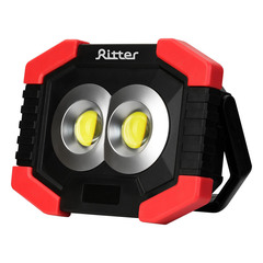 Фонарь прожектор Ritter (29127 5) светодиодный 3 LED 7 Вт на батарейках AA пластик 2 режима