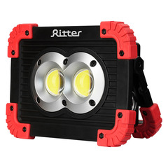 Фонарь прожекторный Ritter (29132 9) светодиодный 2 LED 11 Вт аккумуляторный Li-Ion 2х1500 мАч пластик 3 режима