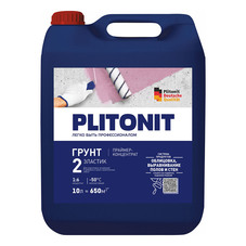 Грунт Plitonit 2 10 л концентрат 1:6