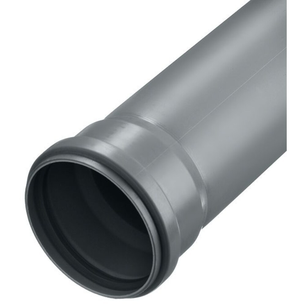 Труба канализационная Lammin d50x1000 мм пластиковая для внутренней канализации