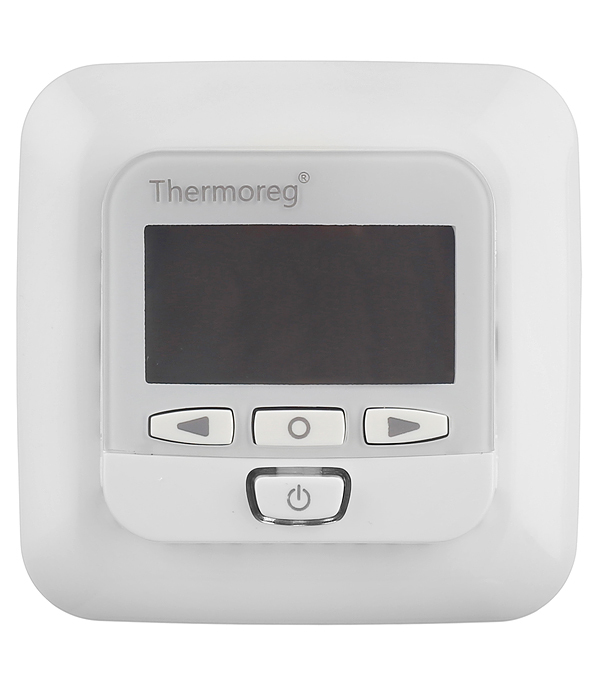 терморегулятор электронный белый программируемый 16a 3 6квт ti 950 thermoreg Терморегулятор программируемый для теплого пола Thermoreg TI 950 белый