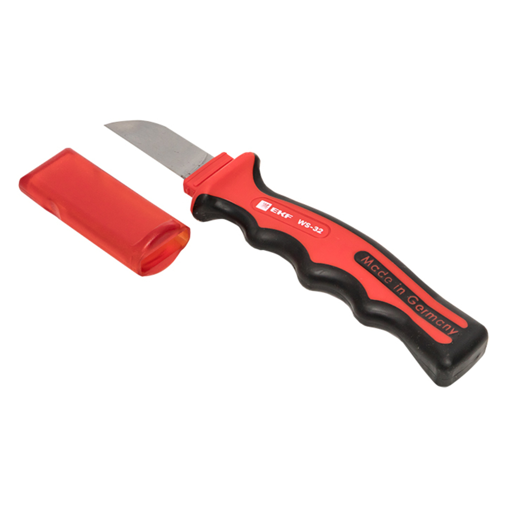 Нож диэлектрический EKF Professional для зачистки кабеля (ws-32) нож диэлектрический квт нми 01
