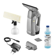 Стеклоочиститель аккумуляторный Karcher WVP 10 (1.633-550.0) 12,5 Вт 0,2 л 3,7В Li-Ion с АКБ и ЗУ