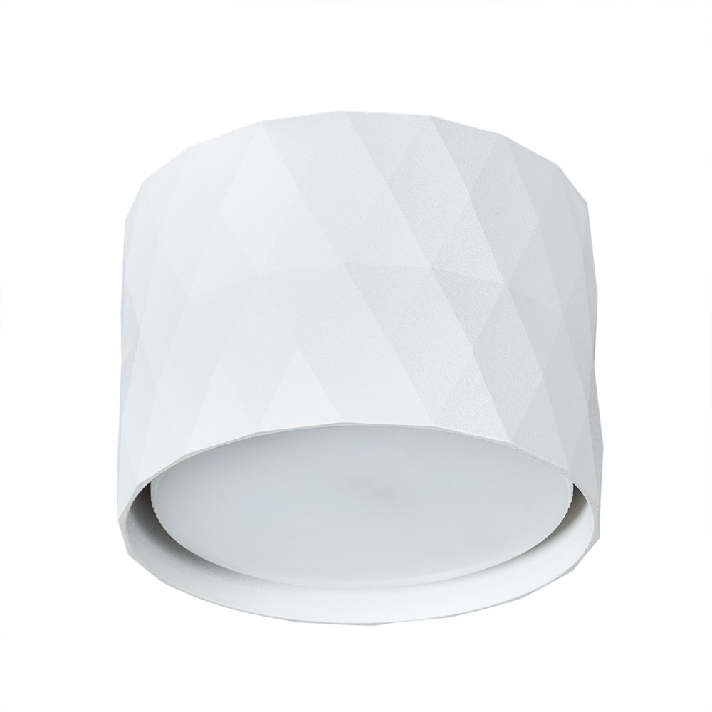 фото Светильник потолочный gx53 15 вт 90х100х70 мм ip20 arte lamp fang (a5552pl-1wh) белый