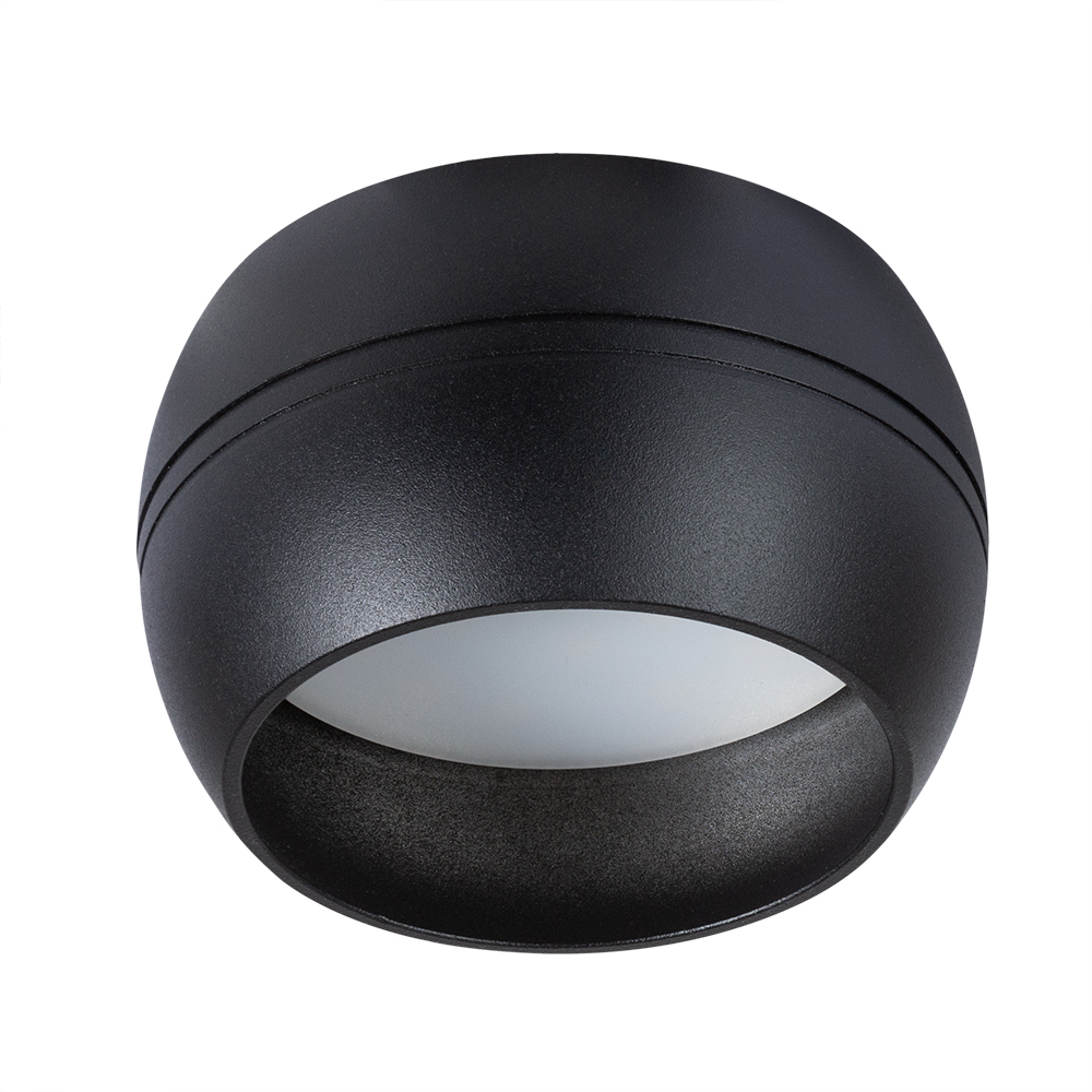 фото Светильник потолочный gx53 15 вт 95х95х70 мм ip20 arte lamp gambo (a5551pl-1bk) черный