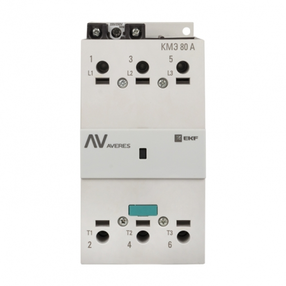 Контактор Averes КМЭ (ctr-s-80-00-400-av) 400 В 90 А тип АС 3P малогабаритный контакторы 82201237 abb вспомогательные контакты стандартные контакты aux