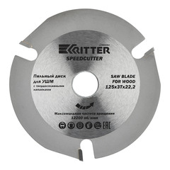 Диск пильный универсальный для УШМ Ritter (PS30101253) 125х22,2х2 мм 3 зуба