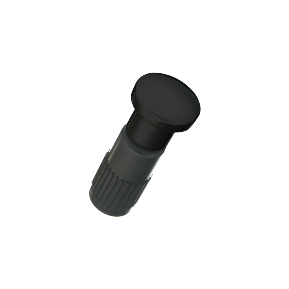 Заглушка для рейлинга Модерн d16 мм черная матовая (RAT-16 BL) колпачок заглушка силиконовый для трубок 8 мм