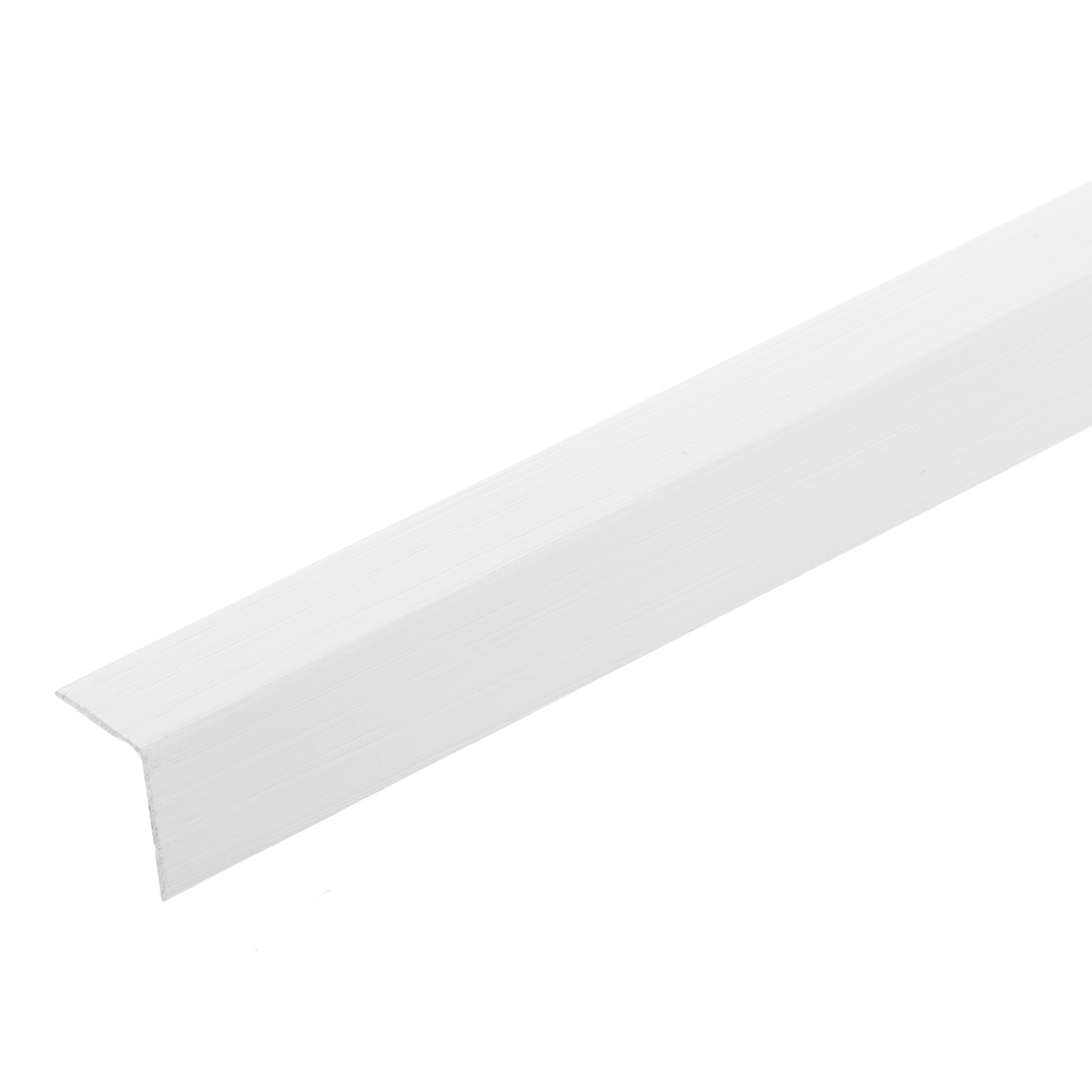 Порог алюминиевый угловой наружный 24х20х900 мм дуб кантри белый самоклеящийся