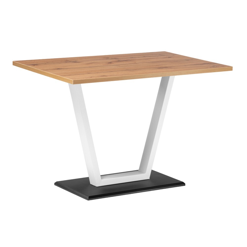Стол кухонный прямоугольный 1,1х0,7 м дуб вотан/белый Мичиган Лофт (515301) стол мичиган