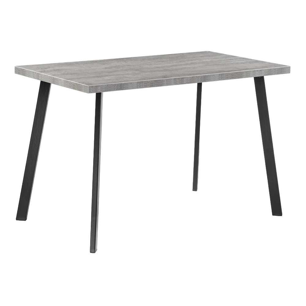 Стол кухонный прямоугольный 1,2х0,6 м бетон Тринити Лофт (489616) стол обеденный из массива дерева и металла кухонный норма в стиле лофт 100 60 75см