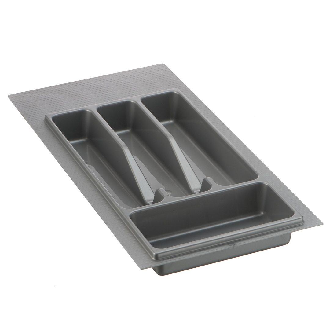 Лоток для столовых приборов 240х490 мм серый (32-73-N30-GR) посуда и инвентарь navako лоток для столовых приборов tidy 800