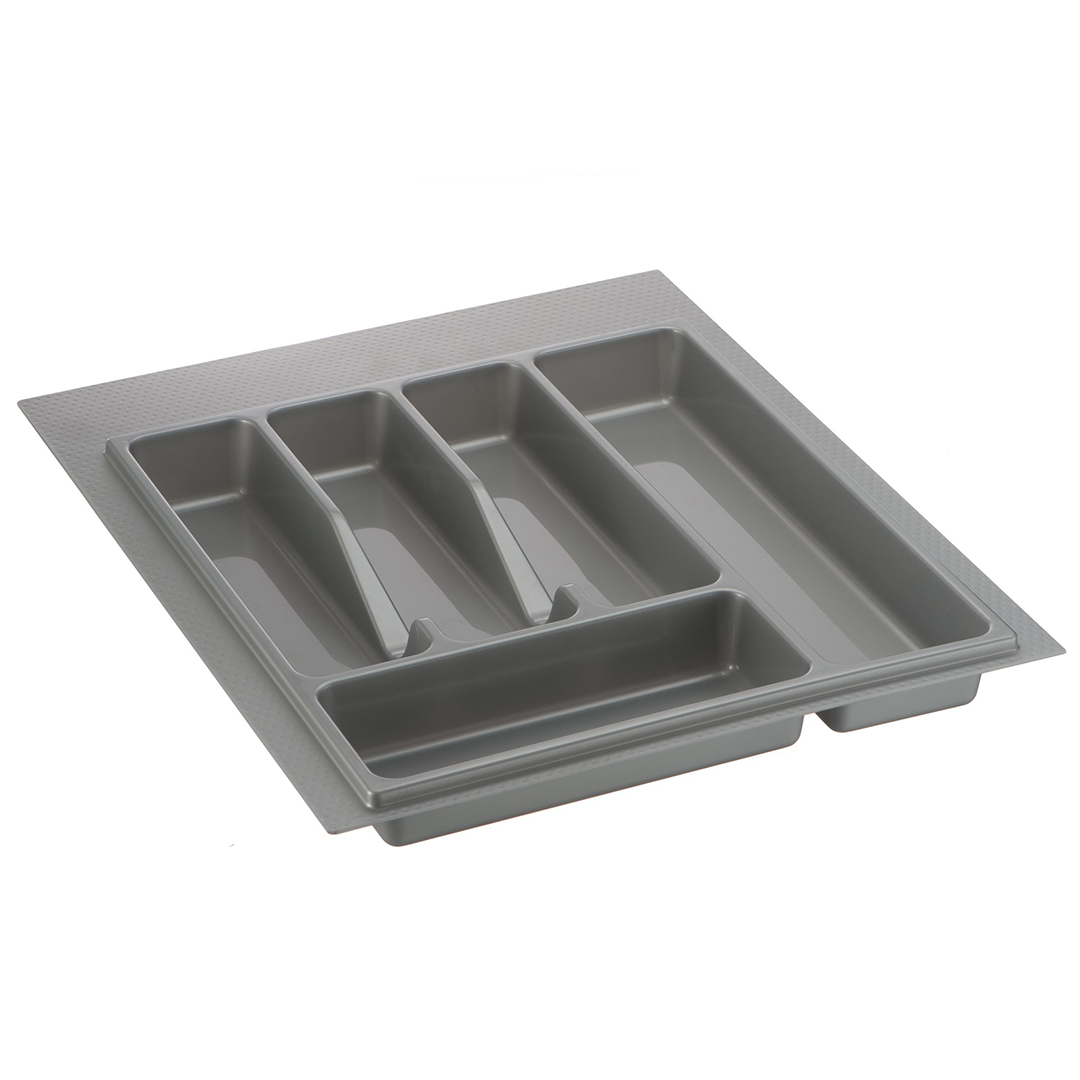 Лоток для столовых приборов 390х490 мм серый (32-73-N45-GR) посуда и инвентарь navako лоток для столовых приборов tidy 800