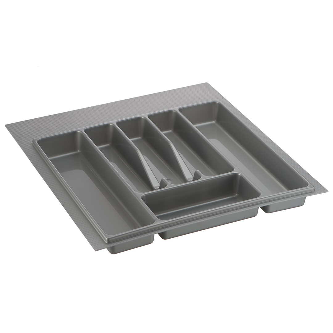 Лоток для столовых приборов 440х490 мм серый (32-73-N50-GR) посуда и инвентарь navako лоток для столовых приборов epos 500 tb