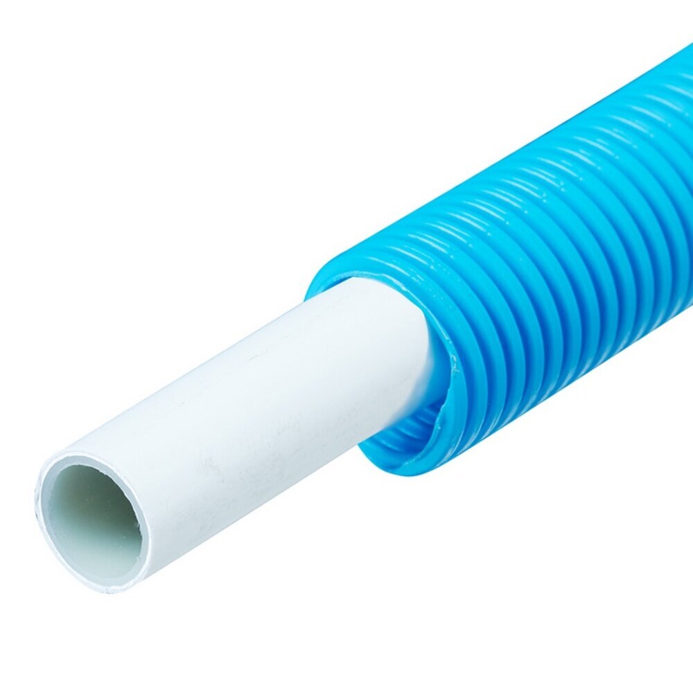 Труба металлопластиковая Henco (25-020MB) 20 мм синяя Standard (25 м) труба металлопластиковая henco 100 020mb 20 мм синяя standard 100 м
