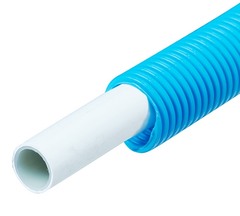 Труба металлопластиковая Henco (25-R16MB) 16 мм синяя RIXc (25 м)