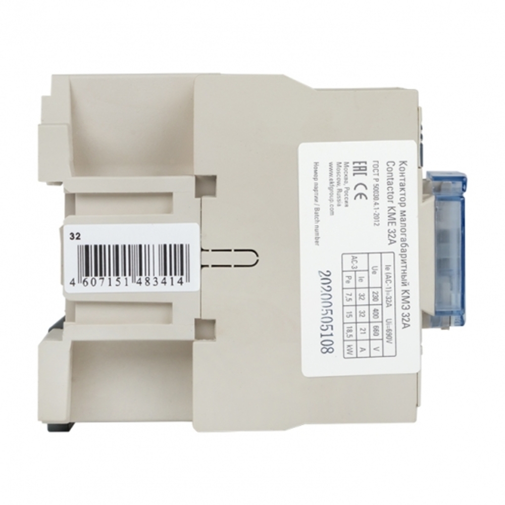 

Контактор малогабаритный EKF PROxima КМЭ 220 В 32 А тип AC 1НЗ (ctr-s-32-220-nc)